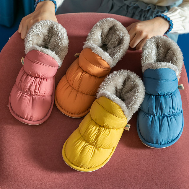 Thick-soled cotton shoes for women in winter thickened non-slip women plus velvet snow shoes keep warm and waterproof snow boots for women