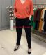 20242024 Autumn New Plus Fat Girl Elastic Waist Casual Sweatpants Harem Pants Long Pants Casual Pants