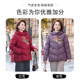 2025 New Mom High-end Embroidered Down Jacket Middle-aged Women Middle-aged and Elderly Hooded 90 Fleece Winter Thickened Jacket