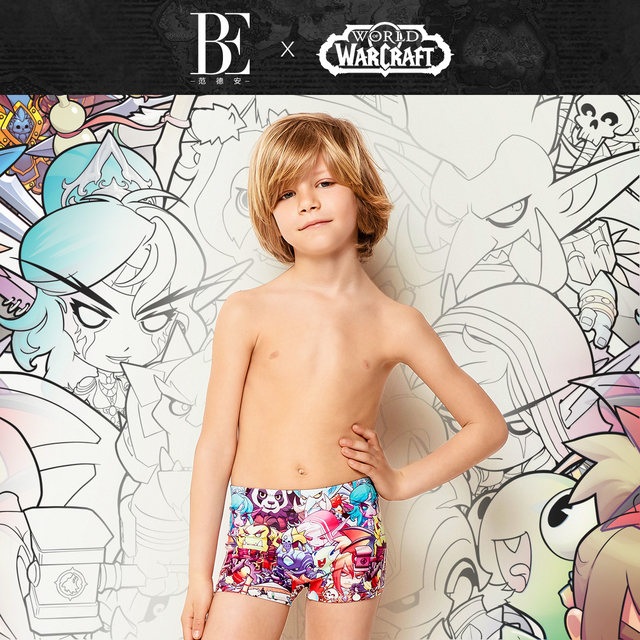 BE Fan De'an children's series boys and girls swimsuits and trunks fashion sun protection