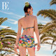 BE Fan De'an Island Series Bikini Women's Small Breast Push Up Skirt Style Slim Resort Style Hot Spring