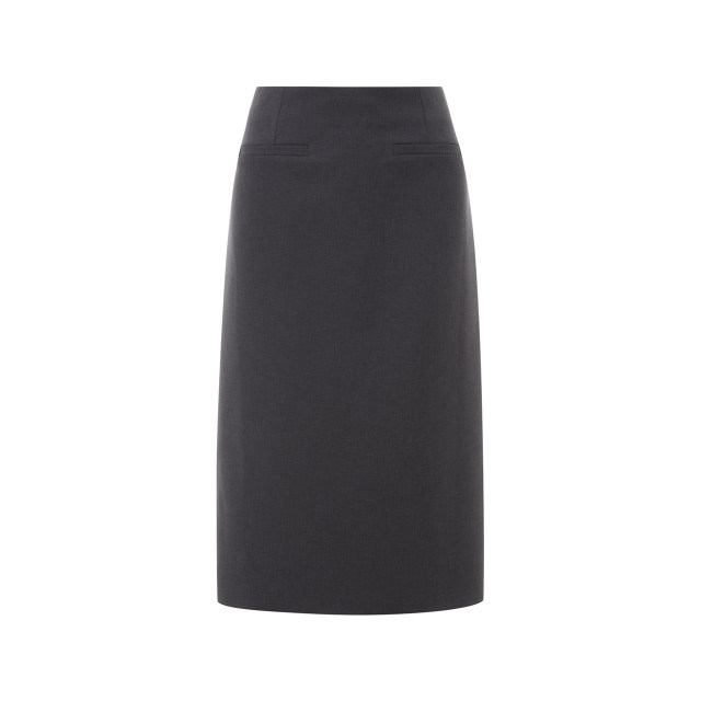 Rhine Fleir retro long skirt early autumn new high-end suit skirt commuting temperament unique

