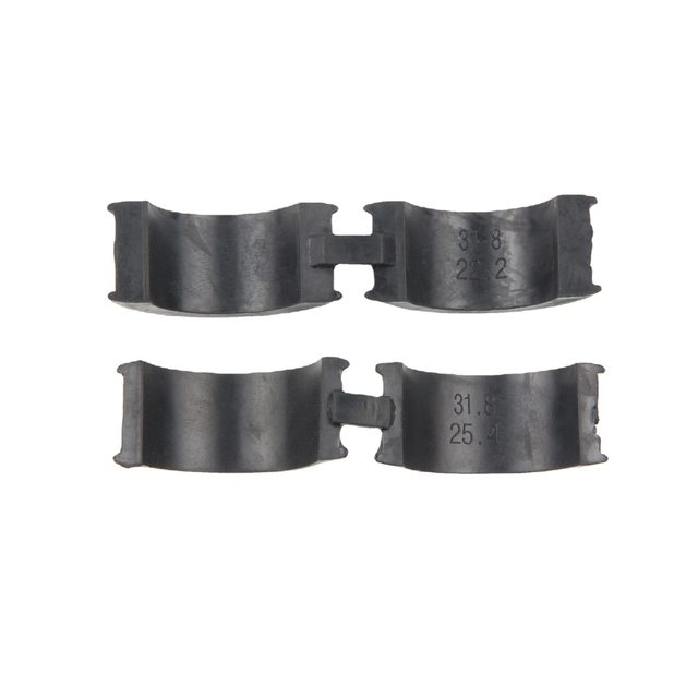 
Motorcycle electric vehicle spotlight bracket tube clamp rubber grid anti-slip spacer guard bar shock absorber handlebar gasket