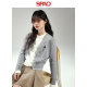 SPAO Korean new spring 2025 product Bear Woodie Women's Cardigan Sweater