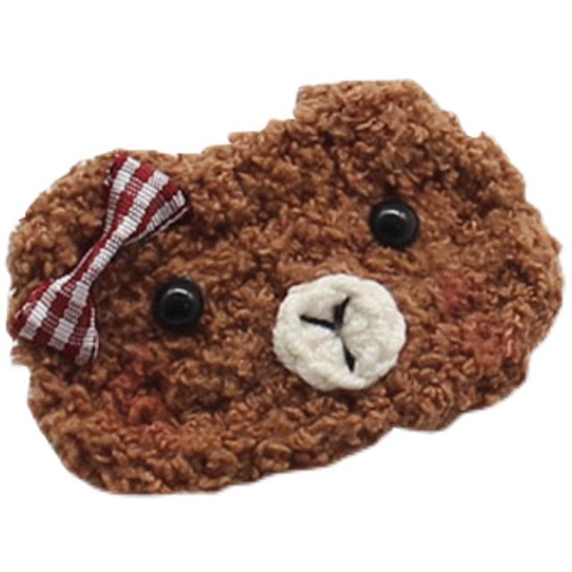 Japanese plush cartoon small animal hair clip rabbit side clip cute bangs clip top clip back head clip women's headwear