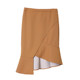New York Story Women's Fashion New Trendy Ruffled Fishtail Hip Skirt Spliced ​​Irregular Short Skirt