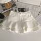
Ruffled denim skirt for women 2025 summer new versatile high-waisted small sweet and hot girl slim short skirt
