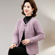 Mom Winter Developer Silk Cotton Inner Cotton Clothes Middle-aged and Elderly Ladies Wear Thickened Warm Small Cotton Jacket Coat