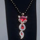 Autumn and winter new temperament versatile fox necklace women's exquisite fashion sweater chain long clothes accessories decorative pendant