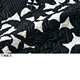 2025 spring and summer Japanese purchasing jacquard fabric surface concave and convex shadow floral pattern flared skirt with large size
