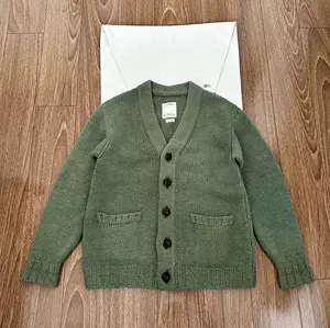 VISVIM 19AW SELMER LONG CARDIGAN サイズ2グリーン - カーディガン