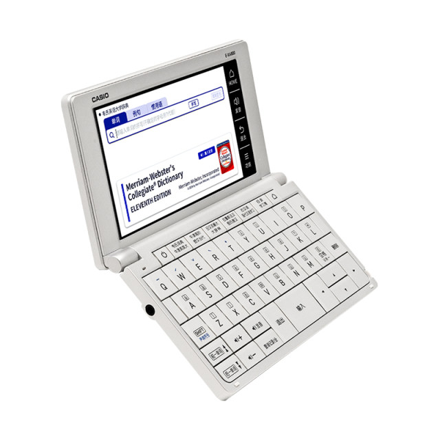 New product CASIO/Casio English Chinese Multi-language electronic dictionary E-X800 English-Japanese-French Deham Learning Machine Translation Machine Dictionary Translation Examination Applicable

