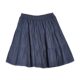 Skirt A-line denim short skirt skirt women's summer 2025 new super hot small cake big splicing umbrella skirt
