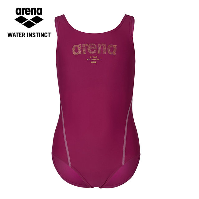 New Arena Arena swimsuit one-piece triangle youth sports training children's big children's girls swimsuit T