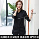 Velvet thickened white shirt women's long-sleeved early autumn and winter mid-length Korean style plus size women's pure cotton loose top