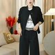 Jacket and Women's 2025 Spring New Design Drawstring Slimming and Versatile Small Stand Collar Short Trench Coat