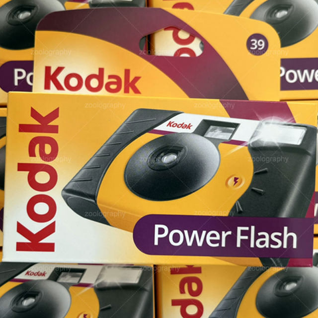 American Kodak disposable film camera ISO 800 degree glue color 39 point-and-shoot camera rinsing