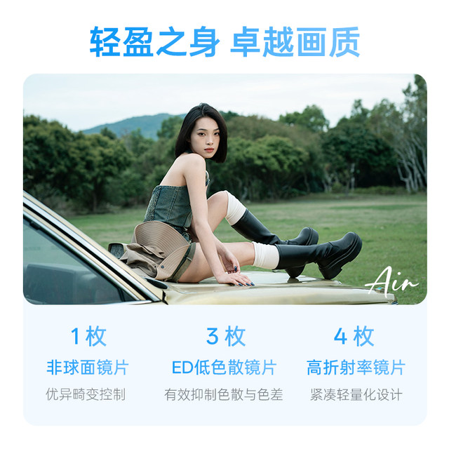 Weizhuoshi 50mm F2.0 full-frame fixed-focus autofocus portrait lens FE/Z bayonet micro single camera