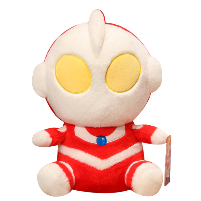 Genuine first generation Ultraman plush toy Tyro doll Seven doll rag doll boy sleeping birthday gift