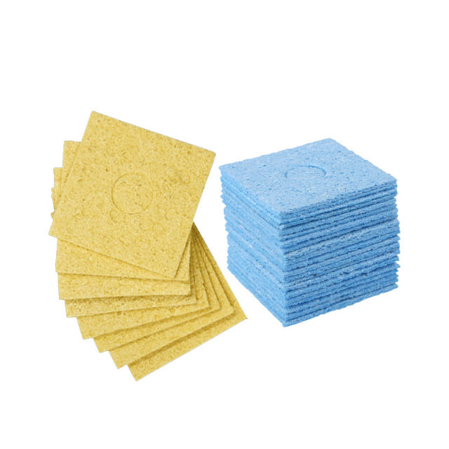 High temperature resistant sponge high quality soldering iron head cleaning sponge pad thickened compression type welding station tin removal sheet