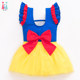 Children's swimsuit girl baby hot spring swimwear girl skirt princess cute bikini conjoined swimsuit
