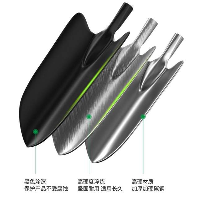 Gardening tools, small shovel, rake, household flowers, dig land, grow vegetables, beach, sea rushing set, succulent potted plant