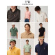 Teenie Weenie cool short-sleeved polo shirt business lapel front shoulder casual