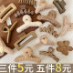 2025 new style clip women's high-end back head shark clip texture plastic matte Korean women's hair clip