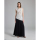 CHICC3 heavyweight light and cool linen Jingshe style handmade knot-shaped sleeveless top