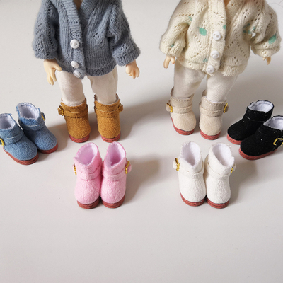 taobao agent OB11 baby shoes GSC YMY body winter snow boots P9 bjd12 points baby clothing molly shoes spot