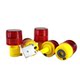 Road construction solar warning strobe light night strobe light roadblock light flashing indicator safety flash signal light