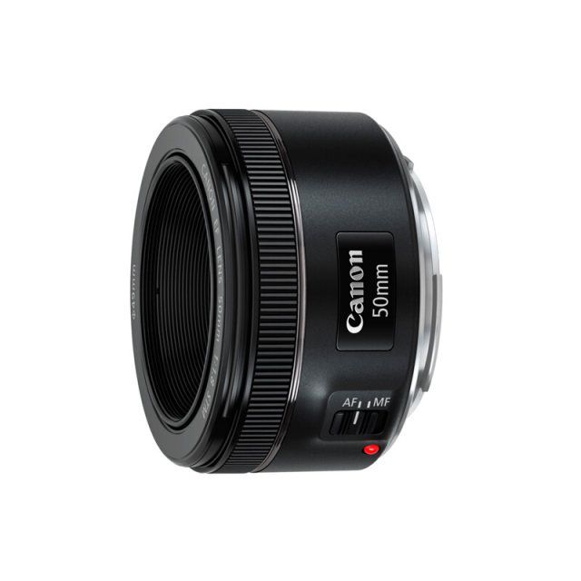 Canon EF50mm F/1.8 STM small spittoon third generation fixed focus autofocus camera lens