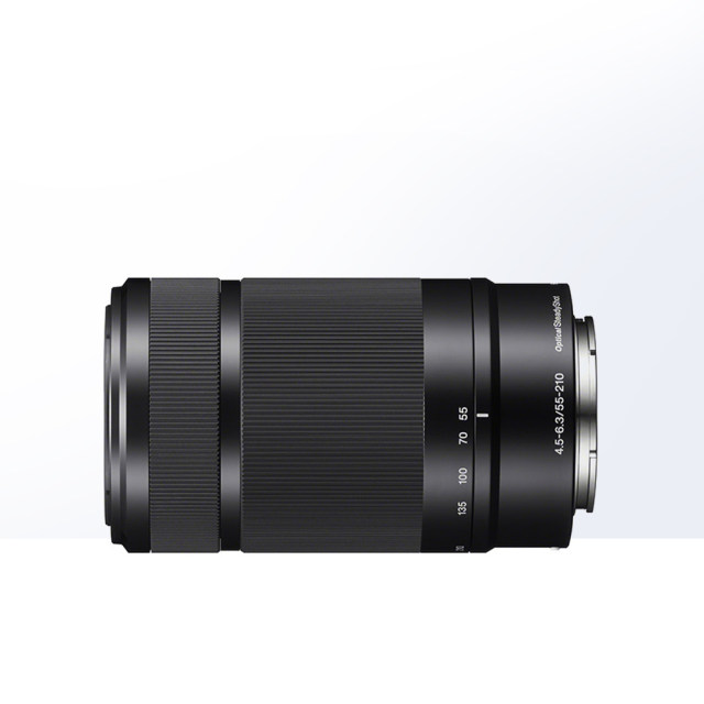 Sony E55-210mm F4.5-6.3OSS half-frame telephoto zoom lens 55210