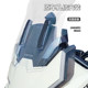Knight Bull is suitable for Shengshi 703F front windshield special modified windshield heightening chest protector rain shield accessories