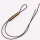 Gold wire flat knot pull ring hand-woven gold wire coil tied pendant tail fake pull ring to make small accessories for bracelets and necklaces