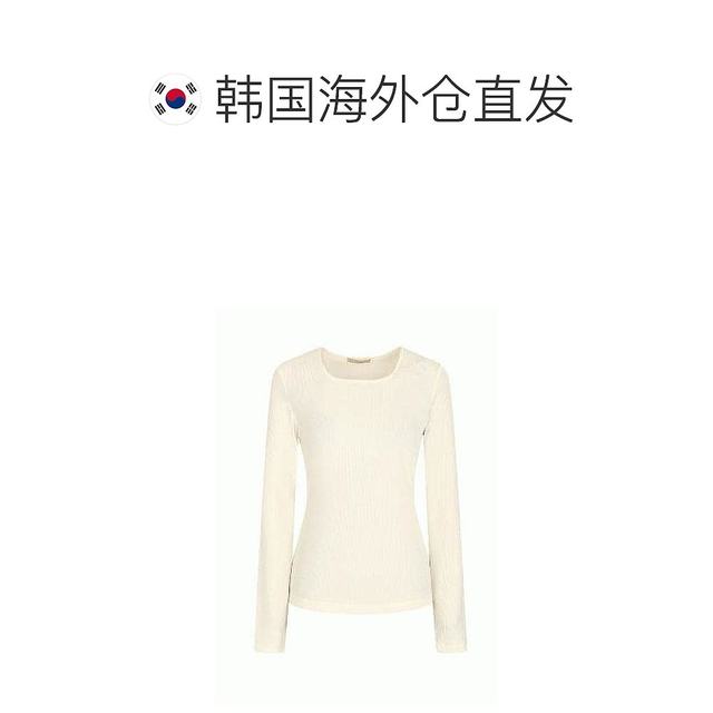 
Korean Direct Mail THE IZZAT Women's Square Collar Slim T-Shirt IMAM0TS70SG