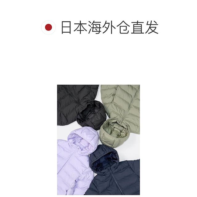 
Japanese errand running UNIQLO Uniqlo children's Pufftech washable parka 09 BLACK KI