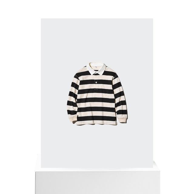 
Day Tide Running Eral UNIQLO Children's Long Sleeve Rugby Polo Shirt 55 GREEN KIDS 10