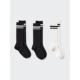 
Japan Direct Mail Uniqlo High Sock Set 3 Pairs 479103