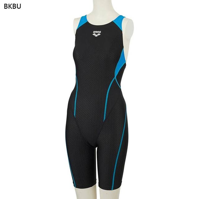 
Japanese direct mail WA certified Arena teen girls water racing half-length swimming trunks easy to wear lace-up swimming