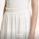 Vero Moda Outlet Skirt 2025 Summer New Elastic Waist Umbrella Skirt Temperament Romantic Sweet High Waist