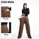 Vero Moda Outlet casual pants for women in autumn and winter new commuter mid-waist LOOSE style straight long pants versatile