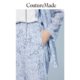 CoutureMade casual pants summer clearance women's printed pleated loose suit trousers for veromoda