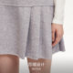 Vero Moda Outlet Skirt New Summer Style Wool Check Pleated Skirt Academy Style Short Skirts