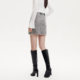 Vero Moda Outlet Skirt in summer new A-line high-waist retro modern shiny versatile short skirt trendy