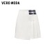 Vero Moda Outlet Skirt Summer New A-line Fashion Short Skirt High-waisted Age-reducing College Style Pleated Women