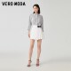 Vero Moda Outlet Skirt Summer New A-line Fashion Short Skirt High-waisted Age-reducing College Style Pleated Women