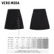 Vero Moda Outlet Skirt Summer New Fashionable Chain Strap Decorative A-line Leather Skirt Short Skirt Women's Fashion