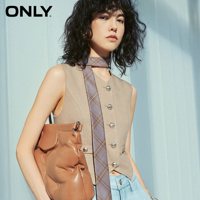 Autumn fashionable and versatile slim short vest jacket for women