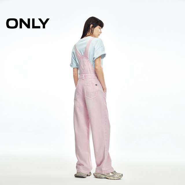 
ONLY Summer Design Female Casual and Versatile Loose Straight Strap Jeans